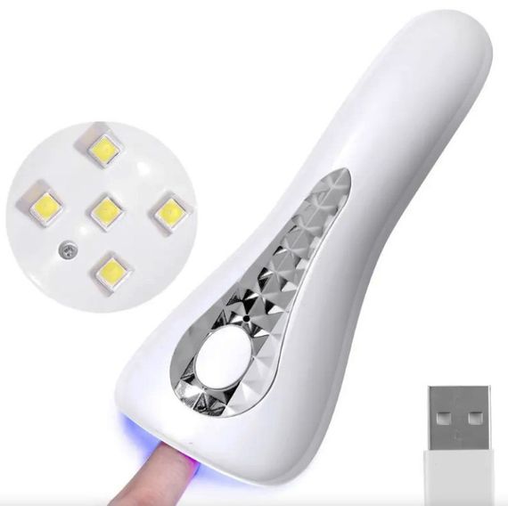 Лампа для манікюру та педикюру Q5 UV/LED для сушіння гель лаку нігтів 18 Вт | Зображення 6