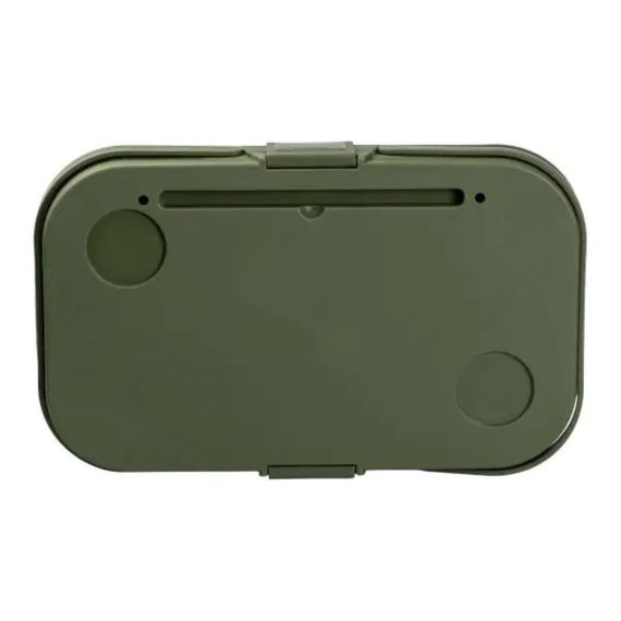 Складний кошик для пікніка з кришкою-столиком 44.8х26х14 см Зелений SJ-0120GR | Зображення 1