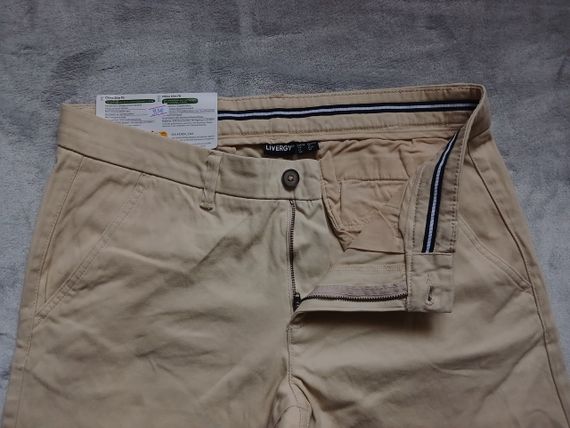 Мужские штаны чиносы зауженные livergy | Зображення 2
