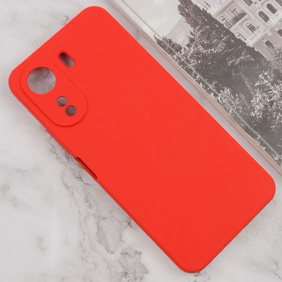 Чехол Silicone Cover Lakshmi Full Camera (AAA) для Xiaomi Redmi 13C / Poco C65 Красный / Red | Зображення 1