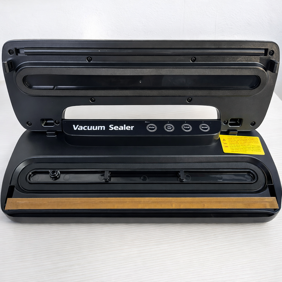 Вакууматор побутовий для харчових продуктів Vacuum Sealer LY-1122 110 W 60 кПа вакуумний пакувальник автоматичний | Зображення 1