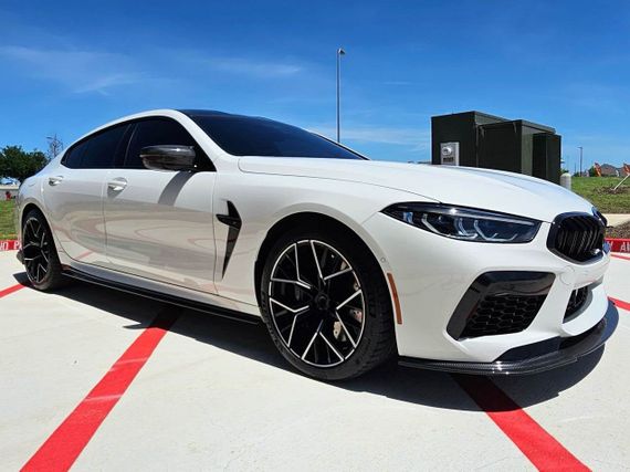 Накладка на передній бампер Сухий карбон (для F93) для BMW 8 cерія G14/G15/G16 2018- рр | Зображення 1