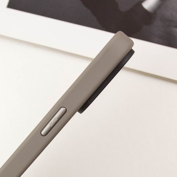 TPU+PC чохол Blueo Skin Friendly Frosted with MagSafe для Apple iPhone 15 Pro (6.1") Сірий | Зображення 4