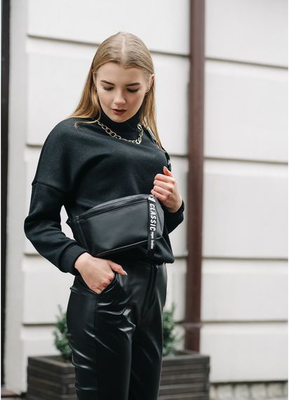 Поясна сумка бананка Sambag Tirso MCT чорний 31 х 12 х 5 см (80148001) | Зображення 1