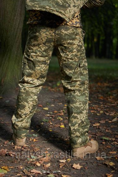 Зимові військові штани Грета, вологостійкі піксель ЗСУ | Зображення 3