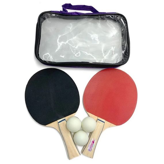 Набор для настольного тенниса "VITOR" NE-VT-5 (2 ракетки,3 шарика) | Зображення 1