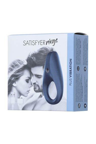 Ерекційне віброкільце Satisfyer Rocket Ring з подовженим стимулятором клітора, перезаряджуване Sex Aura | Зображення 3