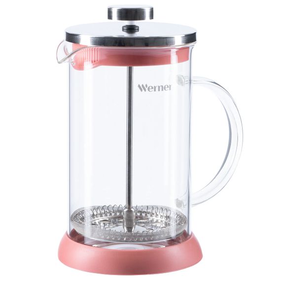 Френч-прес Werner Allegro GP-51459 600 мл рожевий