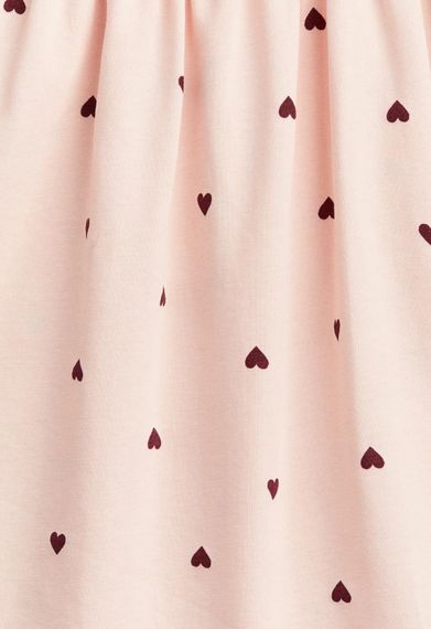 Дитяча бавовняна сукня для дівчинки H&M 92 см Світло-рожева (25120305A) | Зображення 1