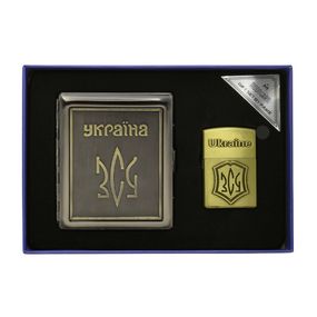 Подарунковий Набір Запальничка І Футляр ЗСУ