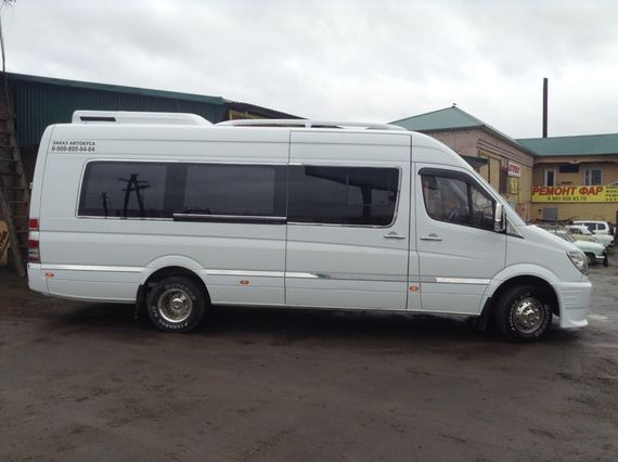 Молдинги на дверь (нерж.) Средняя. Carmos - Турецкая сталь для Volkswagen Crafter 2006-2017 гг | Зображення 4