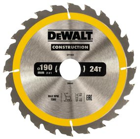 Диск пилковий DeWALT СONSTRUCTION 190 х 30 мм (DT1944)
