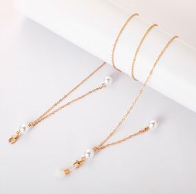 Ланцюжок для окулярів White and Gold 9 9890 70 см