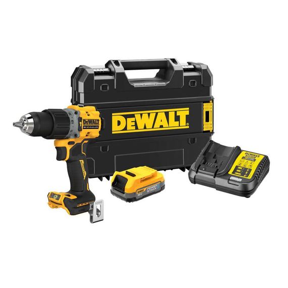 Дрель-шуруповёрт аккумуляторная бесщёточная ударная 90 Нм DeWALT DCD805E1T