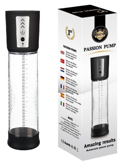 Автоматична вакуумна помпа із зарядкою від USB CANWIN Passion Pump - P058AU Sex Aura