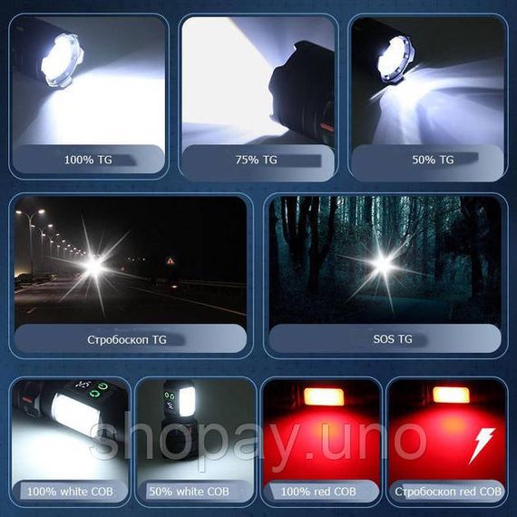 Ліхтар NIGHT VISION FLUORESCENCE CB-A282-TG+COB | Зображення 4