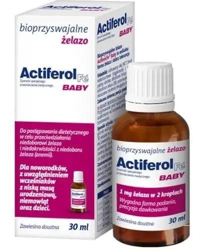 Актіферол Актиферол Actiferol Fe Baby 30 мл | Зображення 1
