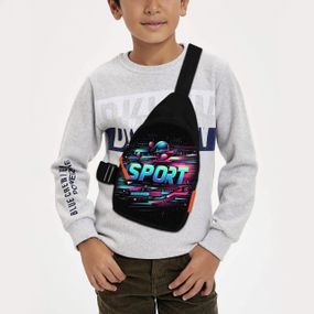 Сумка через плече дитяча Sport 29х17 см сумка слінг для хлопчика (02005)
