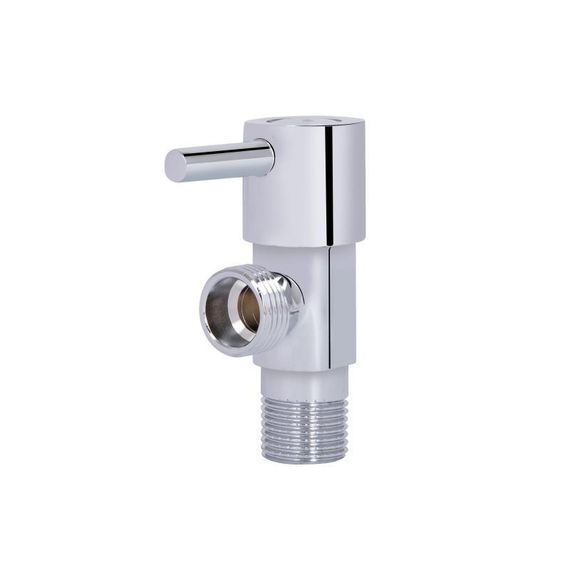 Кран кутовий Thermo Alliance Standart (ручка паличка) з керам.буксою 1/2"Н х 1/2"Н SF343W1515