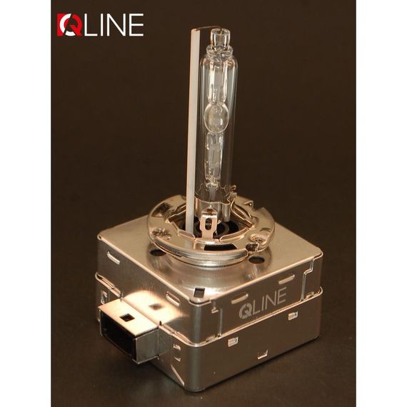 Ксенонова лампа QLine D3S 5500K (+100%) MetalBase (1 шт.) | Зображення 2
