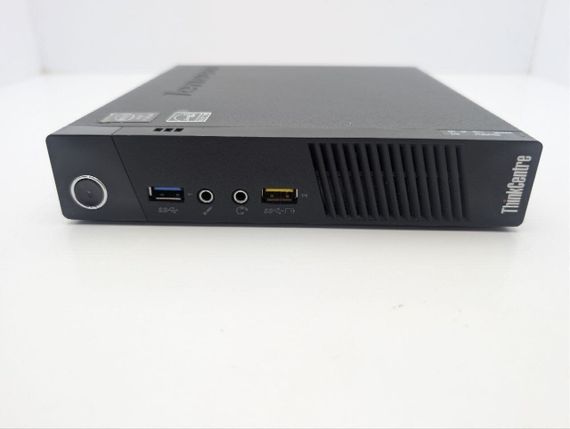 Неттоп Lenovo ThinkCentre M73 Tiny USFF / Intel Pentium G3240T (2 ядра по 2.7 GHz) / 8 GB DDR3 / 120 GB SSD / Intel HD Graphics / Wi-Fi / Bluetooth / Блок живлення б/в | Зображення 2