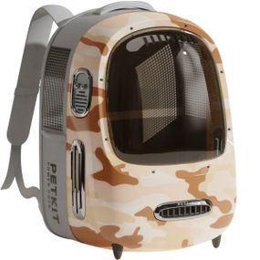 Рюкзак-переноска для котів та собак малих порід Petkit Breezy2 Smart Cat Carrier, 45 см х 33 см х 30 см, коричневий