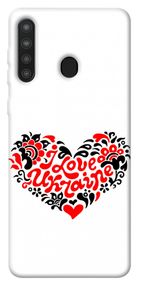 Чохол IBANAN З Україною у серці для Samsung Galaxy A21