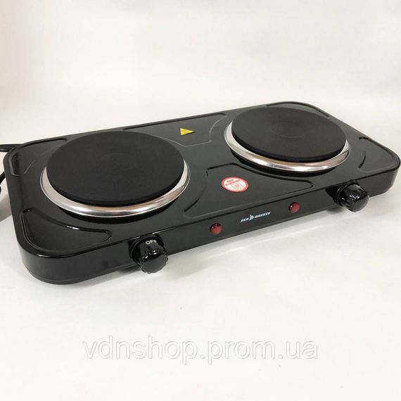 Электронные кухонные плиты бытовые настольные Sea Breeze SB-064 2000 Вт, Мини-плита для дома OT-58 | Зображення 4