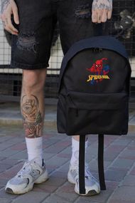Повсякденний Рюкзак Шкільний  Without Compact З Принтом Spider-Man Black