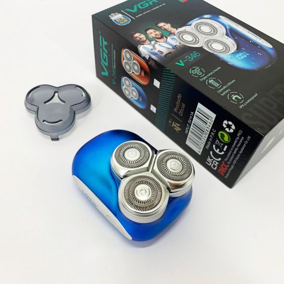 Електробритва для бороди VGR V-346, Універсальний акумуляторний тример для бороди IJ-81 | Зображення 9