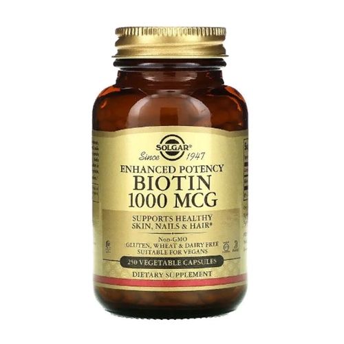 Биотин Solgar Biotin 1000 mcg 250 Veg Caps