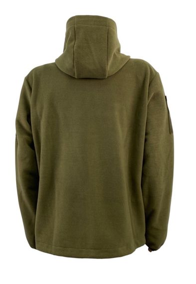 Кофта Tactic4Profi фліс хакі з капюшоном з вишивкою Орнамент№2 4XL (56) | Зображення 6