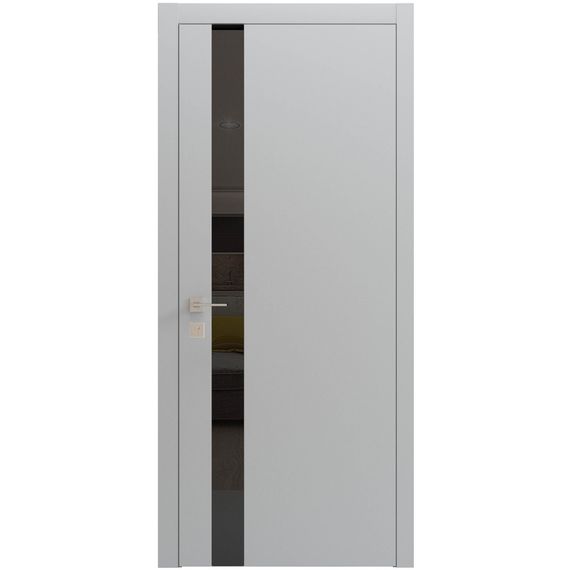 Двері міжкімнатні Rodos LOFT Berta V1 RAL 9001
