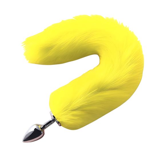 Анальна пробка з хвостом SKN-L12 ( розмір XS ) sexstyle