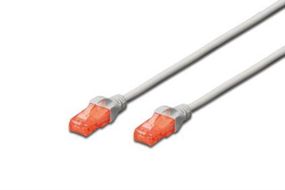 Патч-корд DIGITUS CCA CAT 6 UTP, 2м, AWG 26/7, PVC, серый (DK-1612-020)