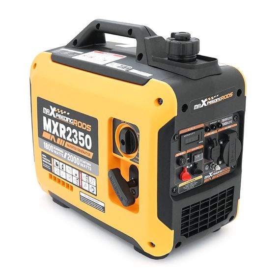 Генератор инверторный БЕНЗИНОВОЙ MXR2350 (2 kW), однофазный, 220V, 50Hz, объем бака 2.4л, ручной запуск
