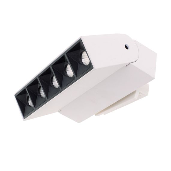 Светильник трековый поворотный LED KW-218/10W NW WH