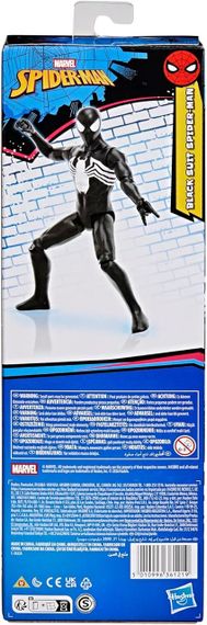 Колекційна ігрова фігурка Чорний Людина-Павук 30 см Спайдермен Hasbro Marvel Black Suit Spider-Man | Зображення 5