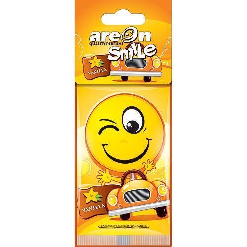 Освіжувач повітря AREON сухий листок Smile Dry Vanilla