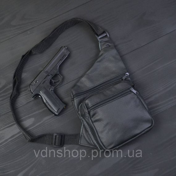 Мужская сумка кросс-боди сasual, Мужская сумка через плечо вместительная слинг для мужчин KM-56 | Зображення 5