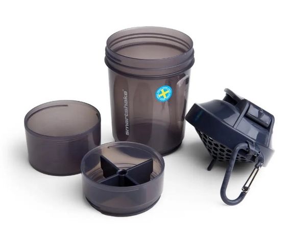 Шейкер спортивний SmartShake Original2GO 600 мл Dark Gray (10561401) | Зображення 1