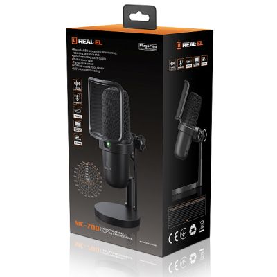 Мікрофон REAL-EL MC-700 Black (MC-700 Black) | Зображення 7