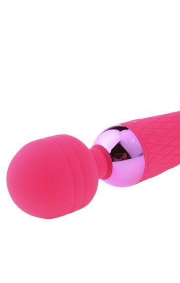 Вібромасажер Pink point 20 режимів вібрації рожевий Sex Aura | Зображення 4