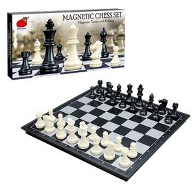 Настольная игра "Магнитные шахматы" 2410-B доска 31,8х31,8 см