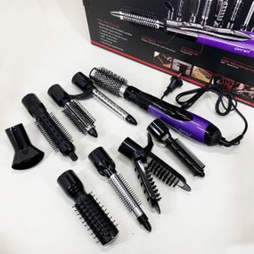 Профессиональный фен для укладки волос с насадкой Gemei, Фен для укладки волос с функцией ионизации AL-65