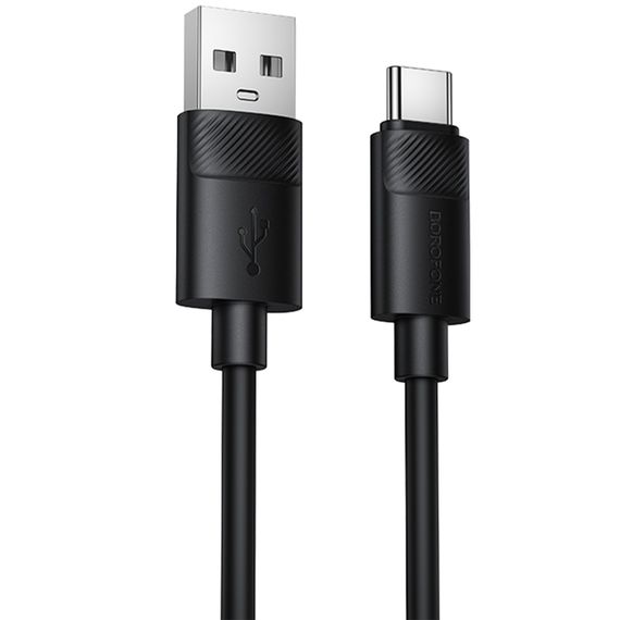 Дата кабель Borofone BX123 Leya USB to Type-C 36W (1m) Black