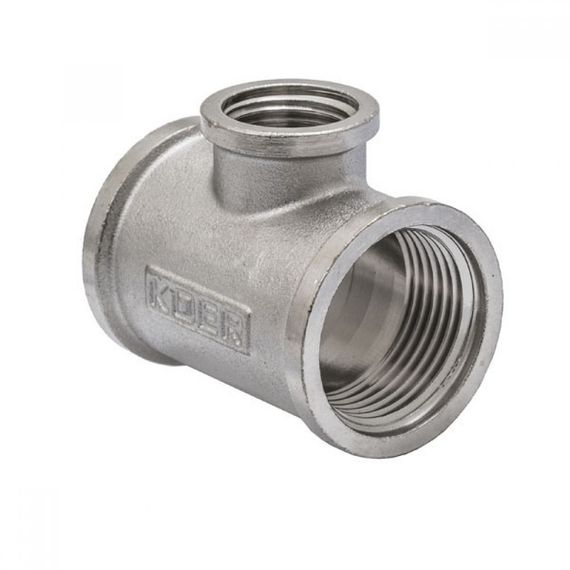 Трійник нікельований перехідний 1"В х 1/2"В х 1"В KOER KR3325