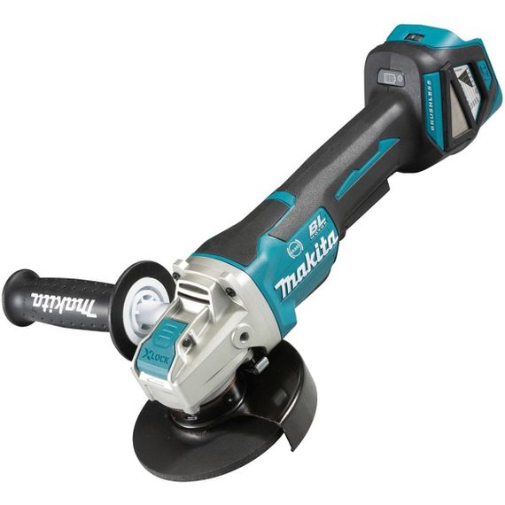 Шліфмашина кутова акумуляторна Makita DGA519Z (125 мм, 3000-8500 об/хв, BL, LXT, X-LOCK, без акумуляторів та зарядного пристрою) | Зображення 4