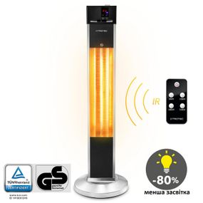Обігрівач інфрачервоний Trotec IRS 2000 E 2000 W Silver/Black (1410003920)
