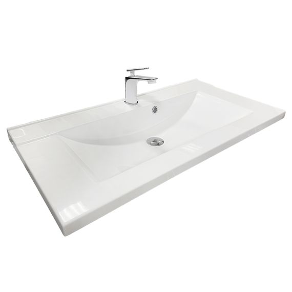 Раковина накладна Adamant QUANTO, прямоугольная (4824296107101)